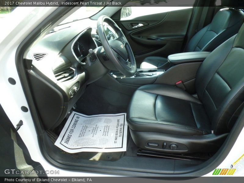 Iridescent Pearl Tricoat / Jet Black 2017 Chevrolet Malibu Hybrid