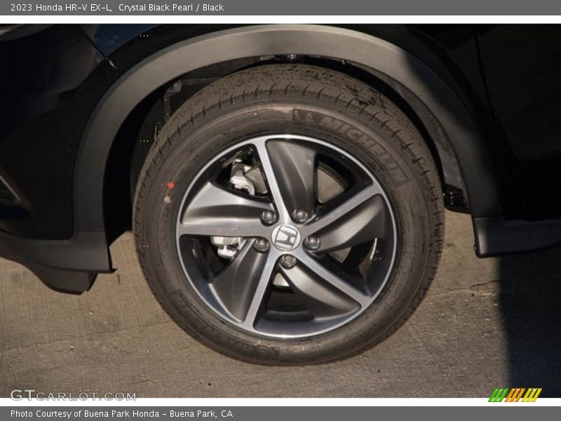 Crystal Black Pearl / Black 2023 Honda HR-V EX-L