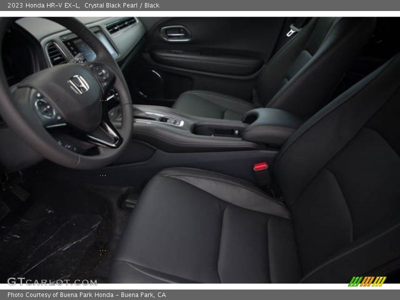 Crystal Black Pearl / Black 2023 Honda HR-V EX-L