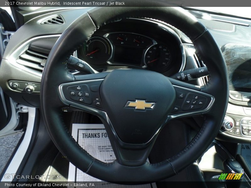 Iridescent Pearl Tricoat / Jet Black 2017 Chevrolet Malibu Hybrid