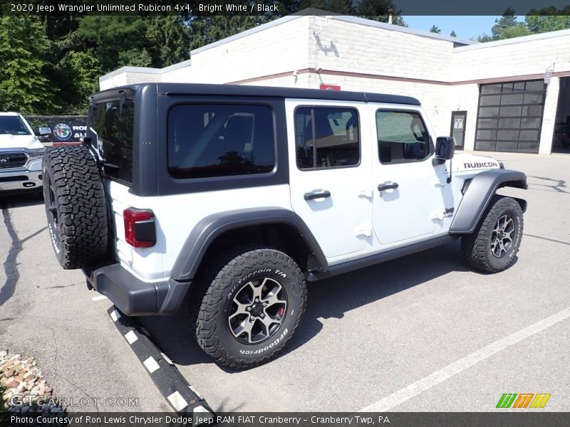 Bright White / Black 2020 Jeep Wrangler Unlimited Rubicon 4x4