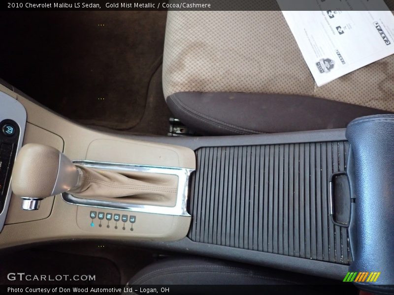 Gold Mist Metallic / Cocoa/Cashmere 2010 Chevrolet Malibu LS Sedan