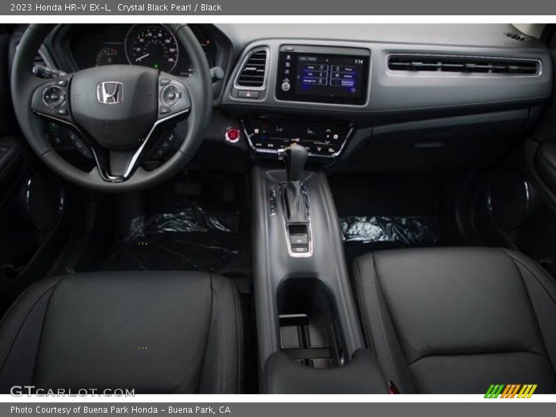 Crystal Black Pearl / Black 2023 Honda HR-V EX-L