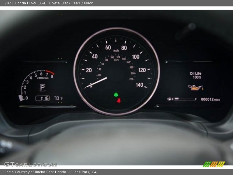 Crystal Black Pearl / Black 2023 Honda HR-V EX-L