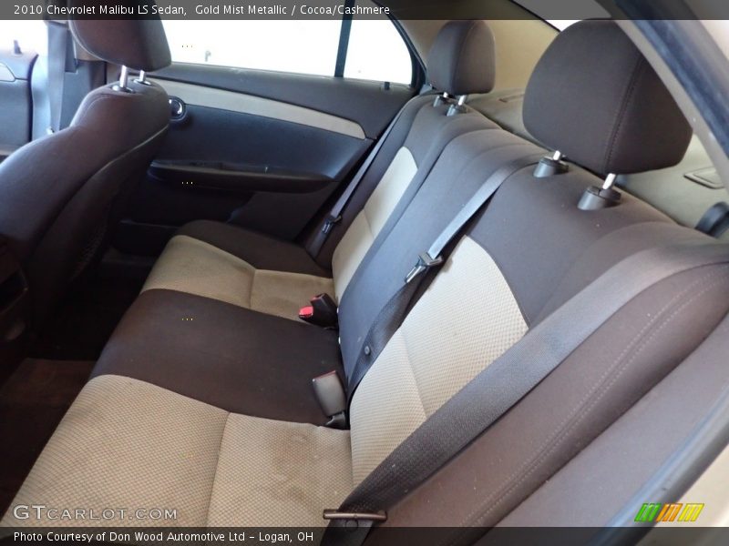 Gold Mist Metallic / Cocoa/Cashmere 2010 Chevrolet Malibu LS Sedan