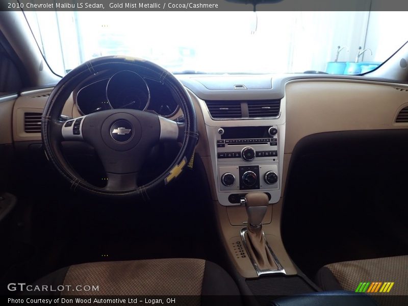 Gold Mist Metallic / Cocoa/Cashmere 2010 Chevrolet Malibu LS Sedan