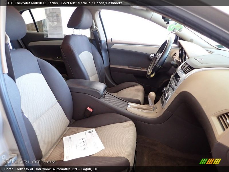 Gold Mist Metallic / Cocoa/Cashmere 2010 Chevrolet Malibu LS Sedan