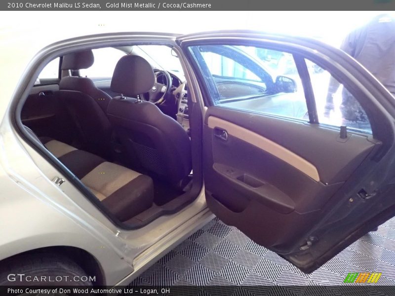 Gold Mist Metallic / Cocoa/Cashmere 2010 Chevrolet Malibu LS Sedan