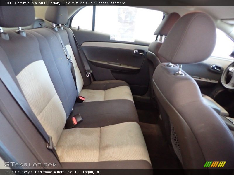 Gold Mist Metallic / Cocoa/Cashmere 2010 Chevrolet Malibu LS Sedan
