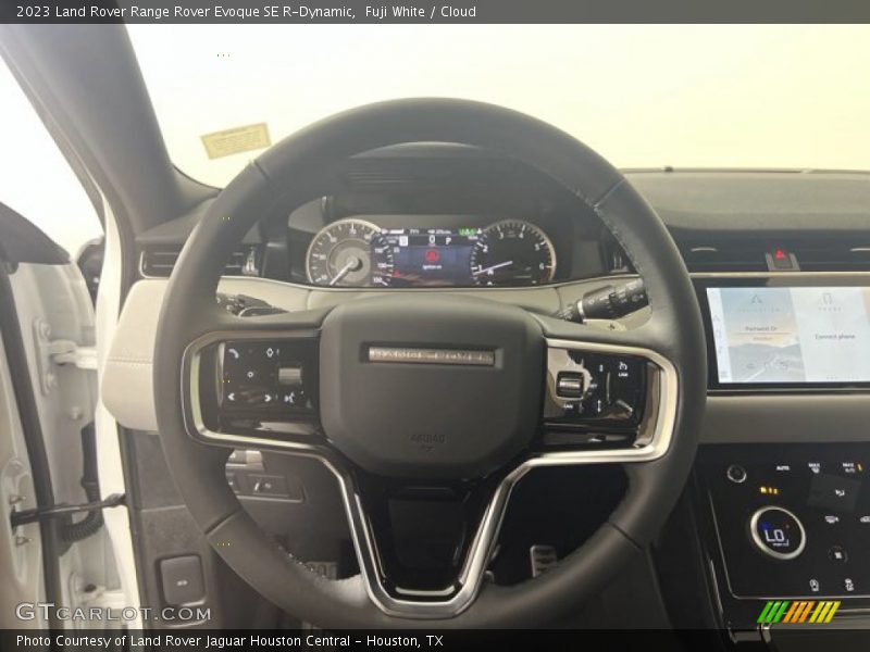  2023 Range Rover Evoque SE R-Dynamic Steering Wheel