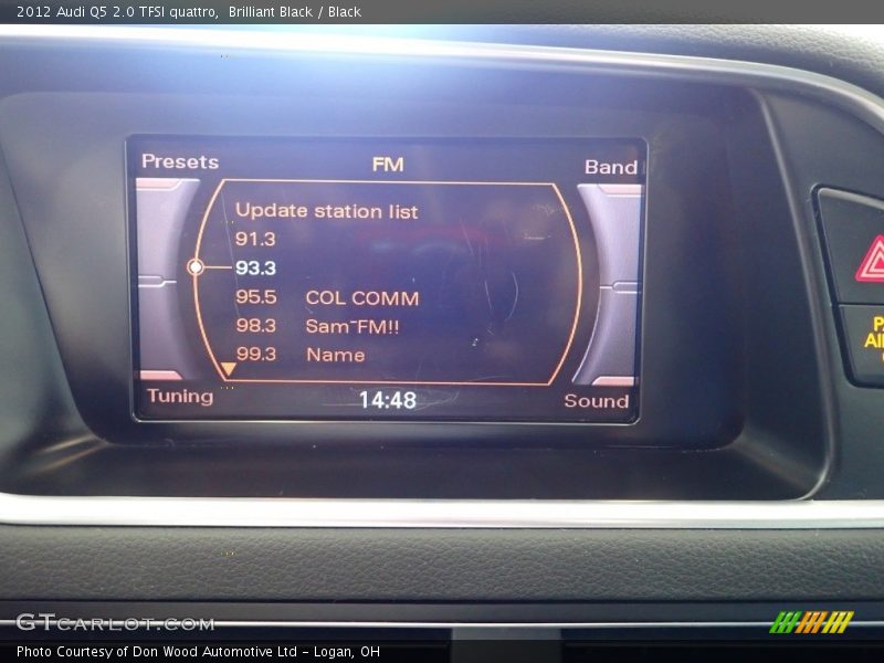 Brilliant Black / Black 2012 Audi Q5 2.0 TFSI quattro