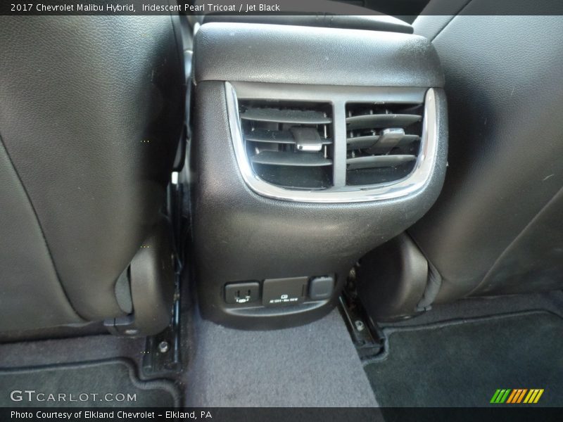 Iridescent Pearl Tricoat / Jet Black 2017 Chevrolet Malibu Hybrid