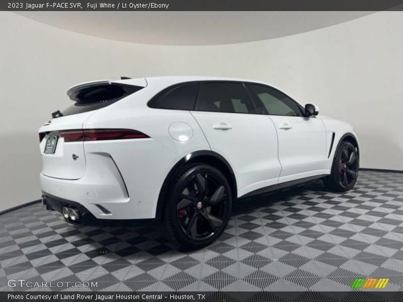 Fuji White / Lt Oyster/Ebony 2023 Jaguar F-PACE SVR