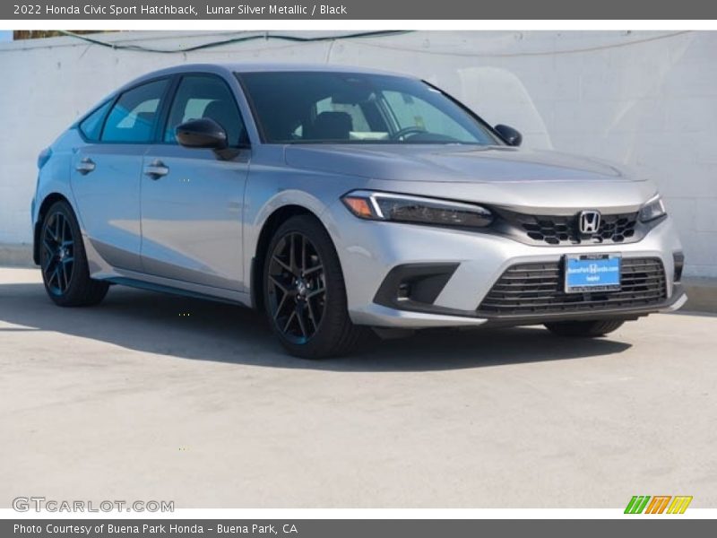 Front 3/4 View of 2022 Civic Sport Hatchback