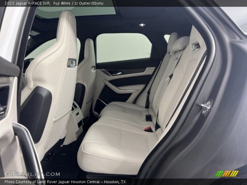 Rear Seat of 2023 F-PACE SVR