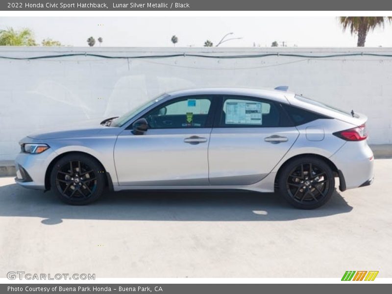  2022 Civic Sport Hatchback Lunar Silver Metallic