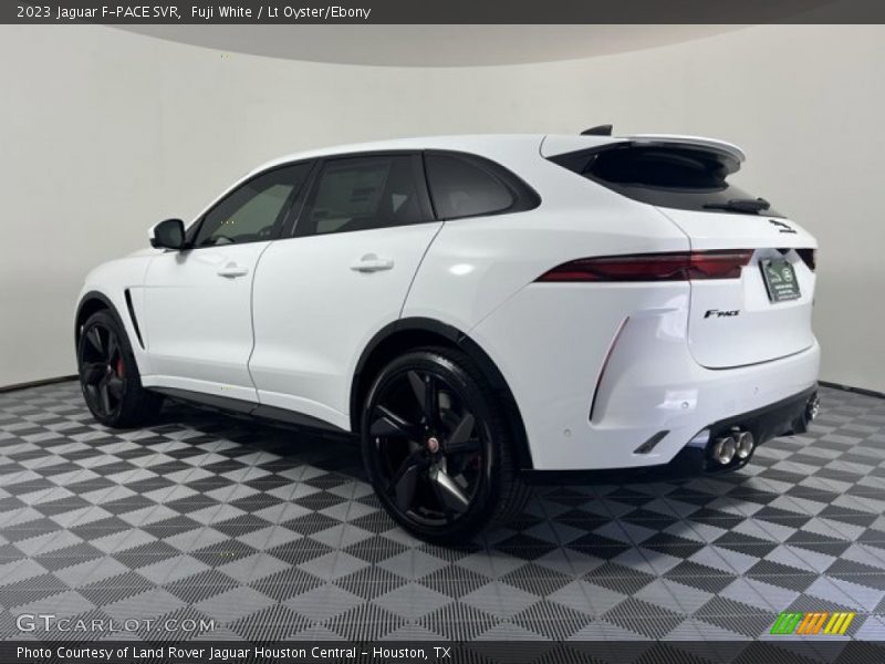 Fuji White / Lt Oyster/Ebony 2023 Jaguar F-PACE SVR