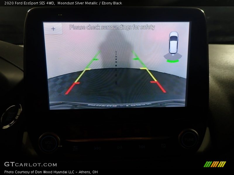 Moondust Silver Metallic / Ebony Black 2020 Ford EcoSport SES 4WD