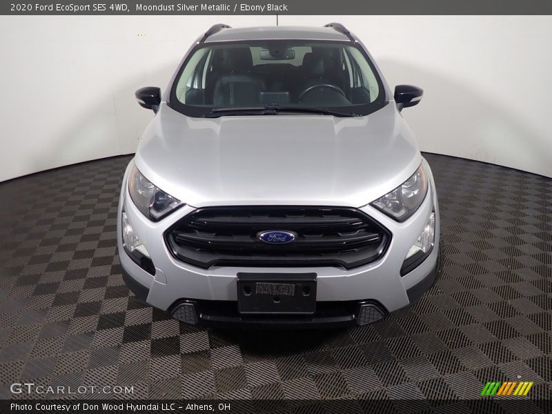 Moondust Silver Metallic / Ebony Black 2020 Ford EcoSport SES 4WD