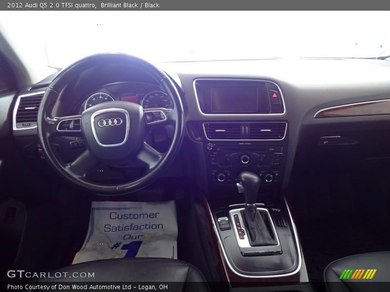 Brilliant Black / Black 2012 Audi Q5 2.0 TFSI quattro