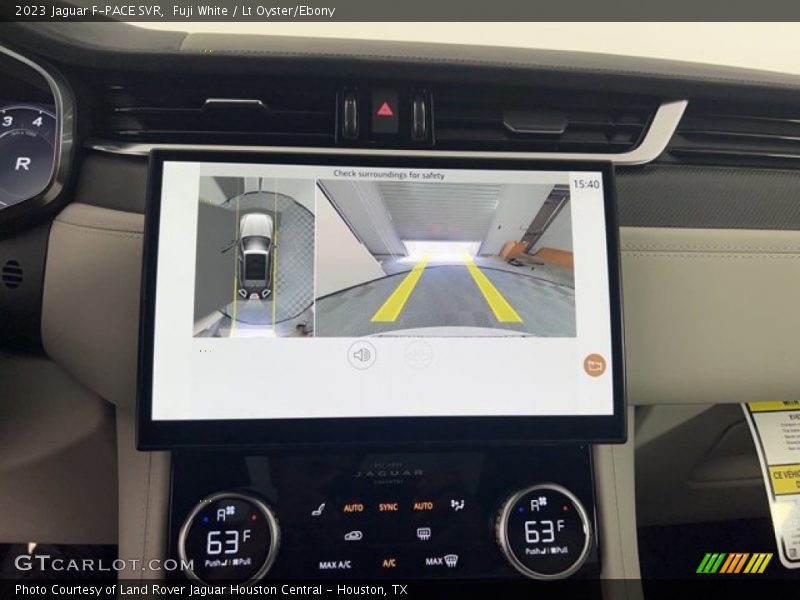 Fuji White / Lt Oyster/Ebony 2023 Jaguar F-PACE SVR