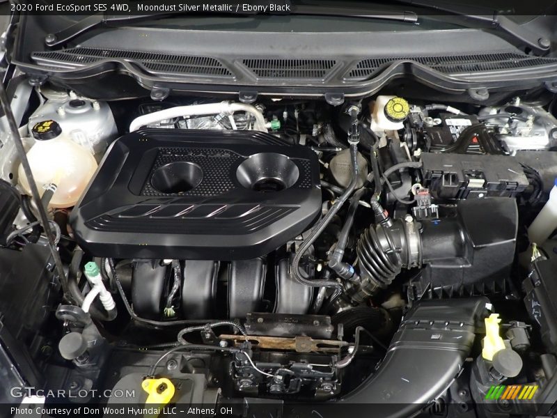 Moondust Silver Metallic / Ebony Black 2020 Ford EcoSport SES 4WD