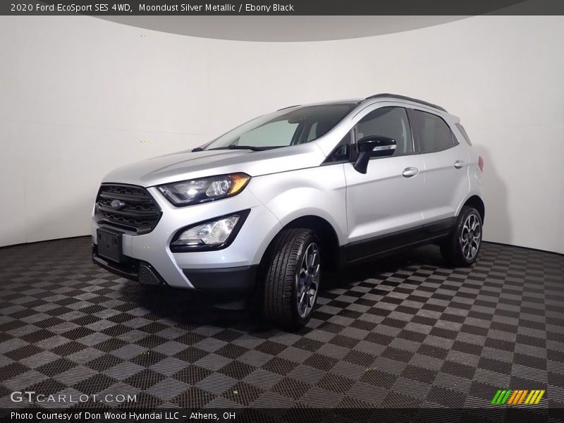 Moondust Silver Metallic / Ebony Black 2020 Ford EcoSport SES 4WD