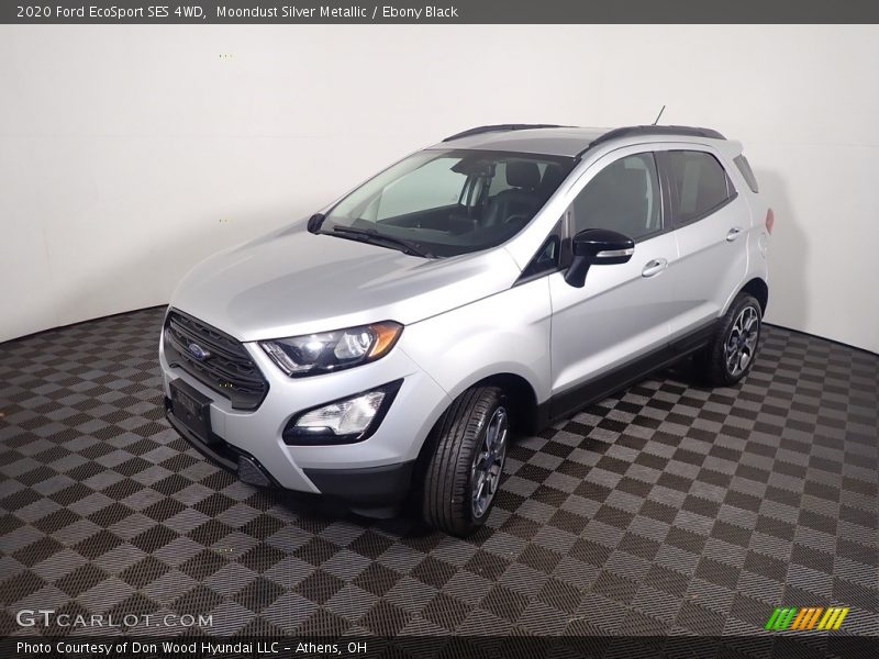 Moondust Silver Metallic / Ebony Black 2020 Ford EcoSport SES 4WD