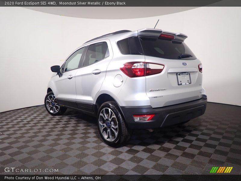 Moondust Silver Metallic / Ebony Black 2020 Ford EcoSport SES 4WD