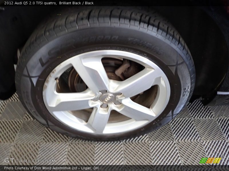 Brilliant Black / Black 2012 Audi Q5 2.0 TFSI quattro