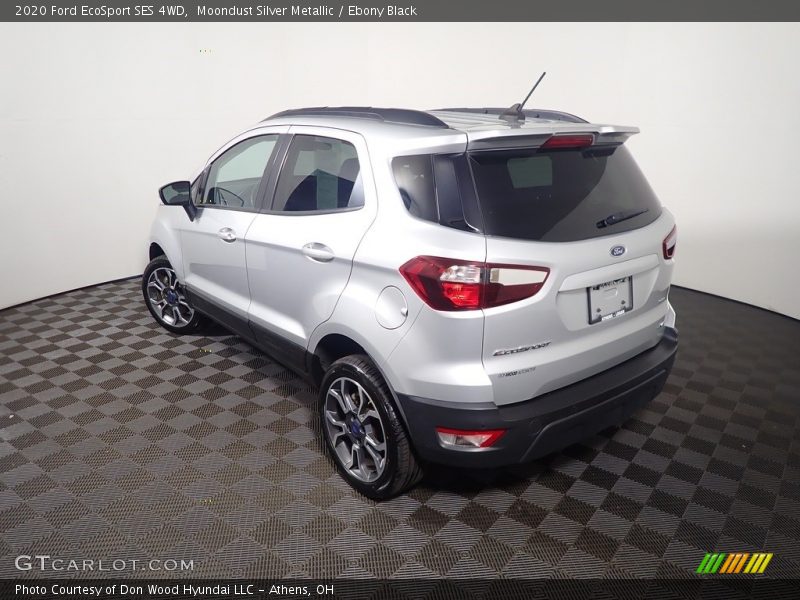 Moondust Silver Metallic / Ebony Black 2020 Ford EcoSport SES 4WD