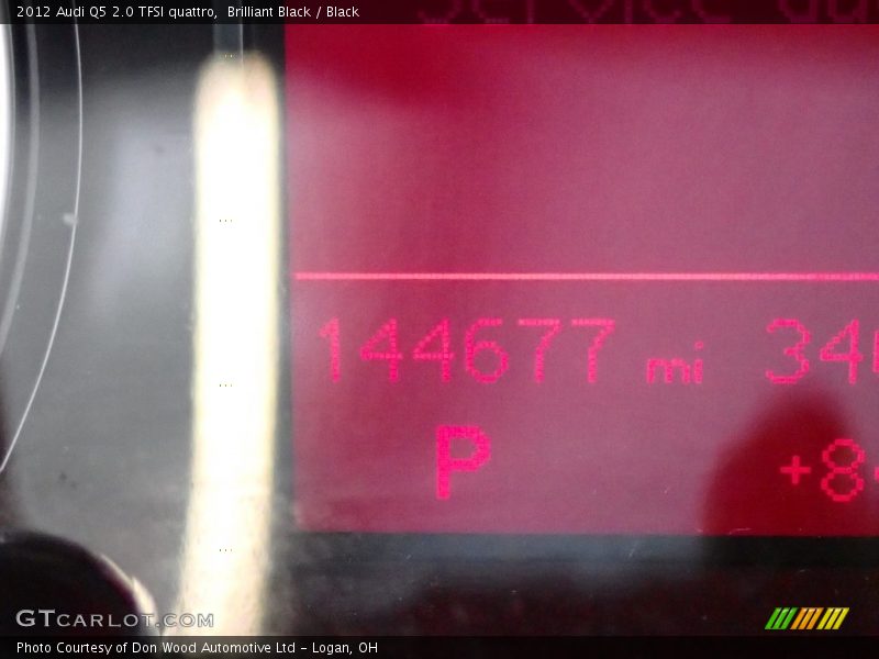 Brilliant Black / Black 2012 Audi Q5 2.0 TFSI quattro