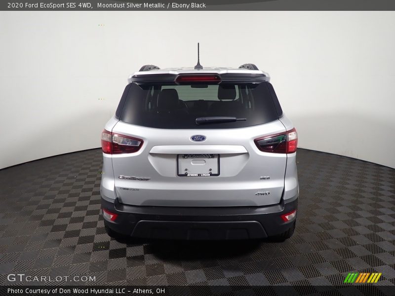 Moondust Silver Metallic / Ebony Black 2020 Ford EcoSport SES 4WD