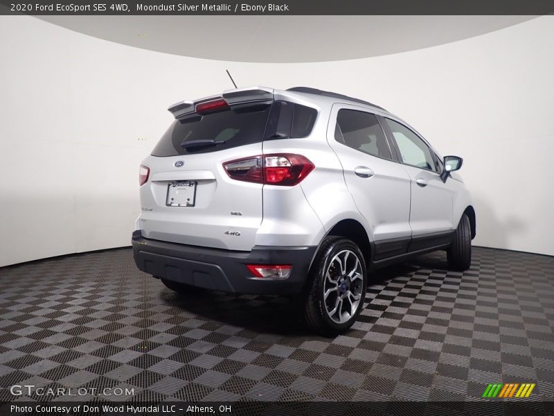 Moondust Silver Metallic / Ebony Black 2020 Ford EcoSport SES 4WD