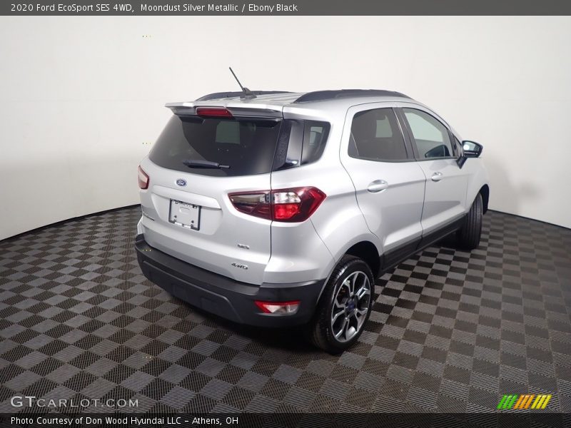 Moondust Silver Metallic / Ebony Black 2020 Ford EcoSport SES 4WD