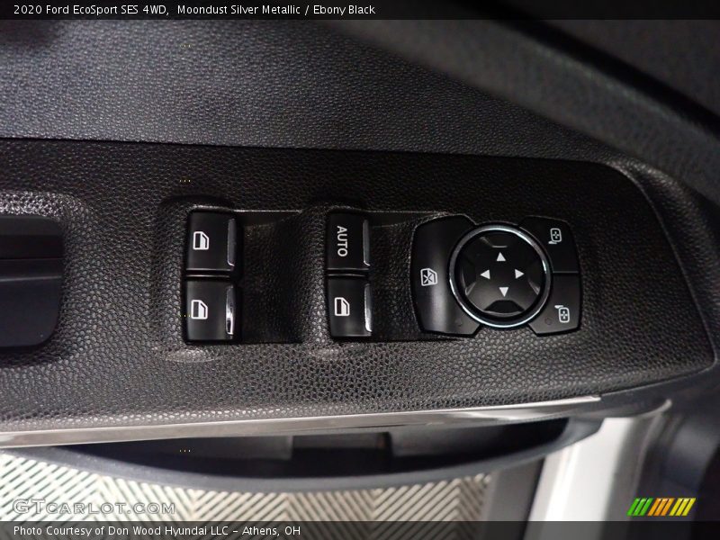 Moondust Silver Metallic / Ebony Black 2020 Ford EcoSport SES 4WD