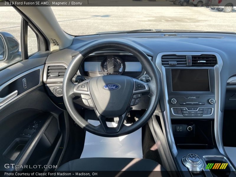 Magnetic / Ebony 2019 Ford Fusion SE AWD