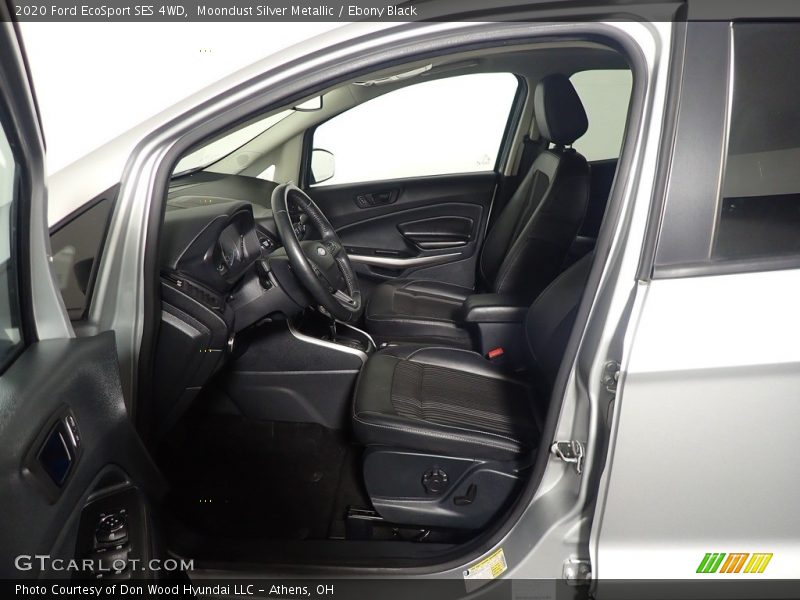 Moondust Silver Metallic / Ebony Black 2020 Ford EcoSport SES 4WD