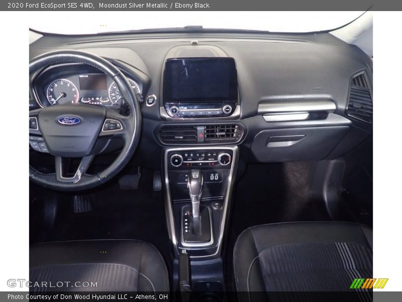 Moondust Silver Metallic / Ebony Black 2020 Ford EcoSport SES 4WD