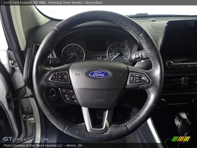 Moondust Silver Metallic / Ebony Black 2020 Ford EcoSport SES 4WD