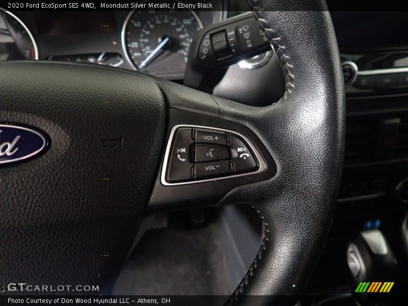 Moondust Silver Metallic / Ebony Black 2020 Ford EcoSport SES 4WD