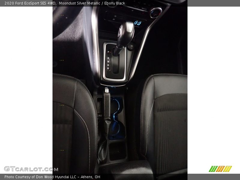 Moondust Silver Metallic / Ebony Black 2020 Ford EcoSport SES 4WD
