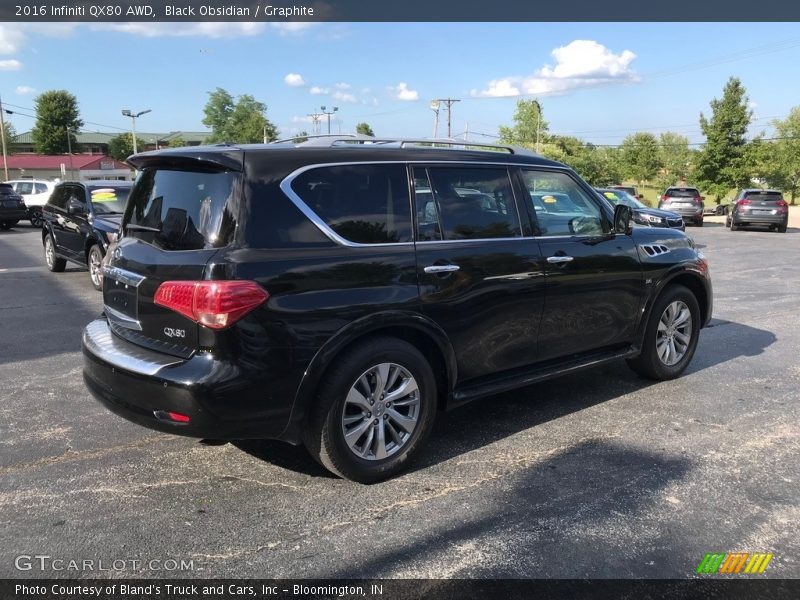 Black Obsidian / Graphite 2016 Infiniti QX80 AWD