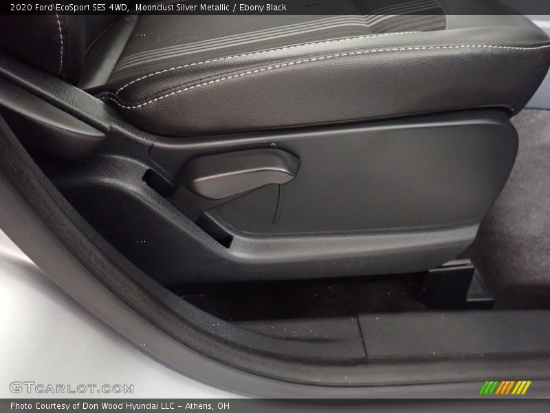 Moondust Silver Metallic / Ebony Black 2020 Ford EcoSport SES 4WD