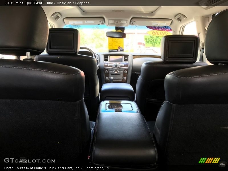 Black Obsidian / Graphite 2016 Infiniti QX80 AWD
