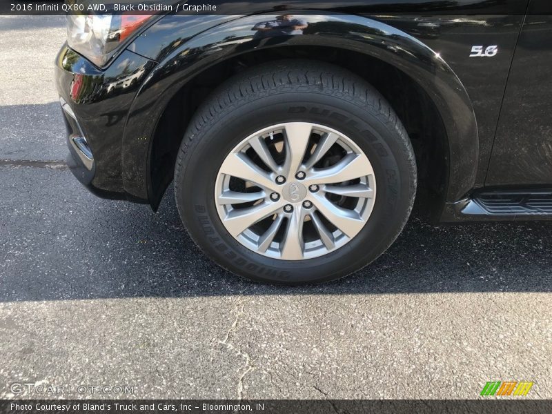  2016 QX80 AWD Wheel