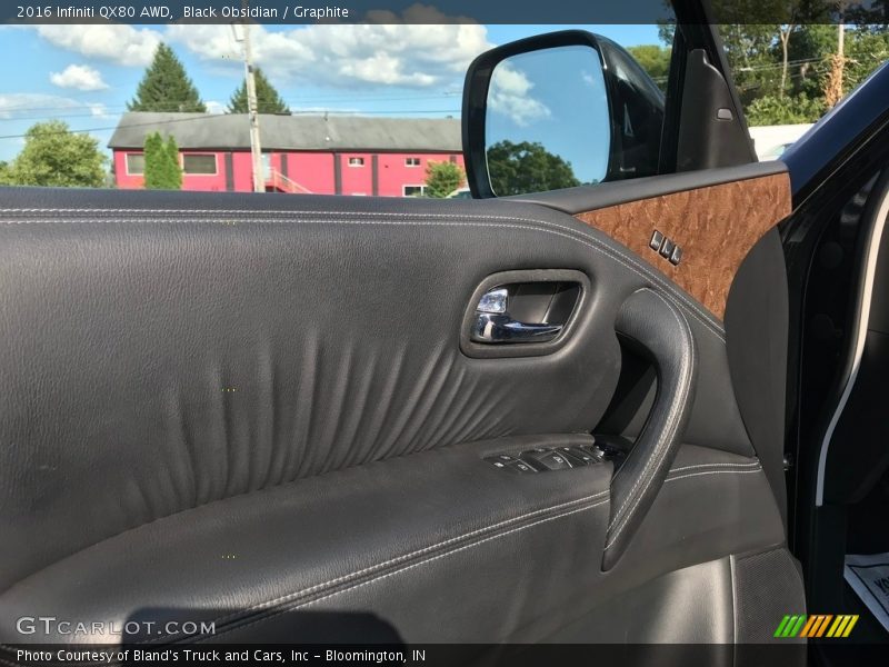 Door Panel of 2016 QX80 AWD