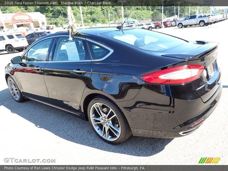 Shadow Black / Charcoal Black 2016 Ford Fusion Titanium AWD