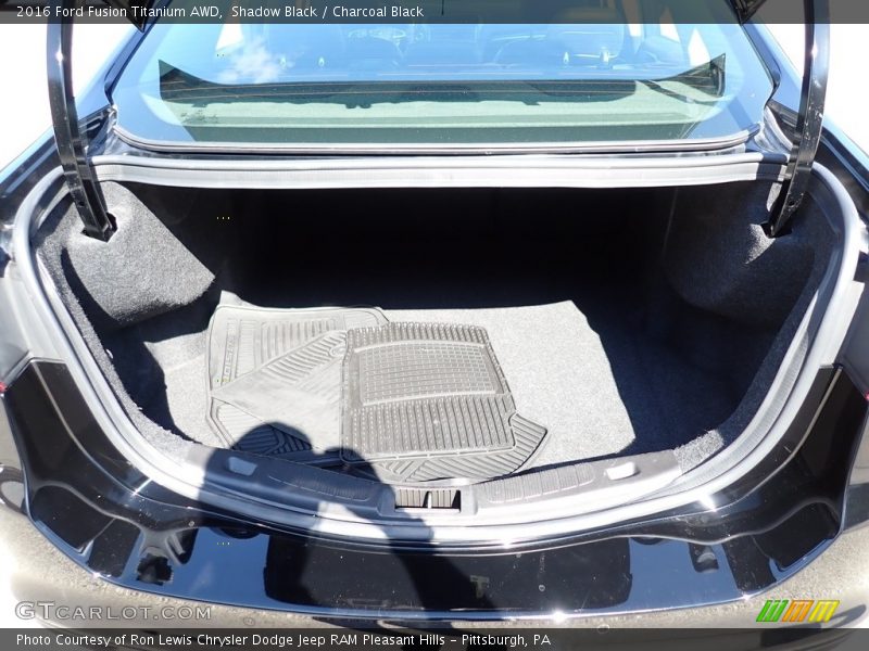Shadow Black / Charcoal Black 2016 Ford Fusion Titanium AWD