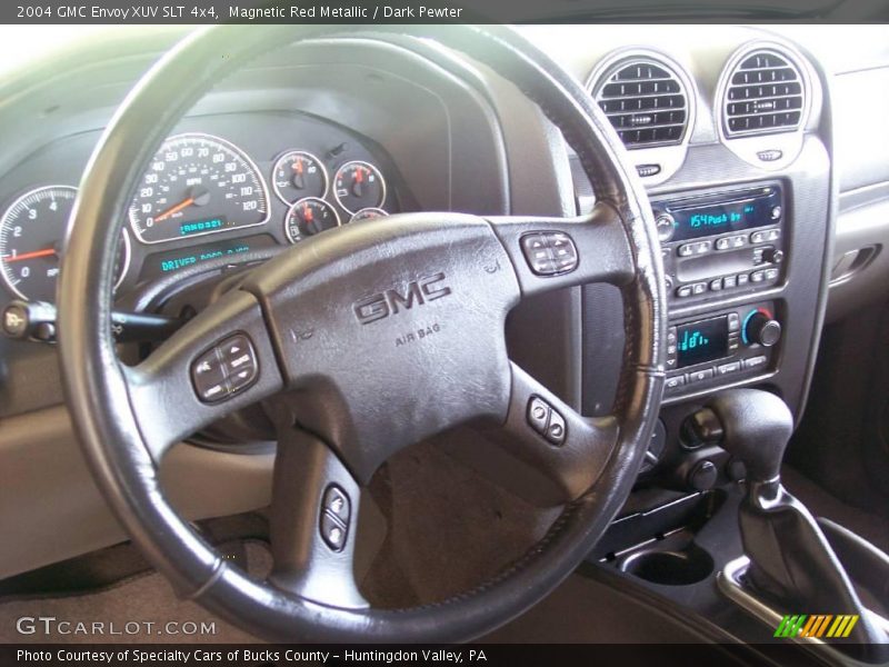 Magnetic Red Metallic / Dark Pewter 2004 GMC Envoy XUV SLT 4x4